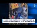 Autobús cae a hondonada tras accidente y deja cinco personas heridas