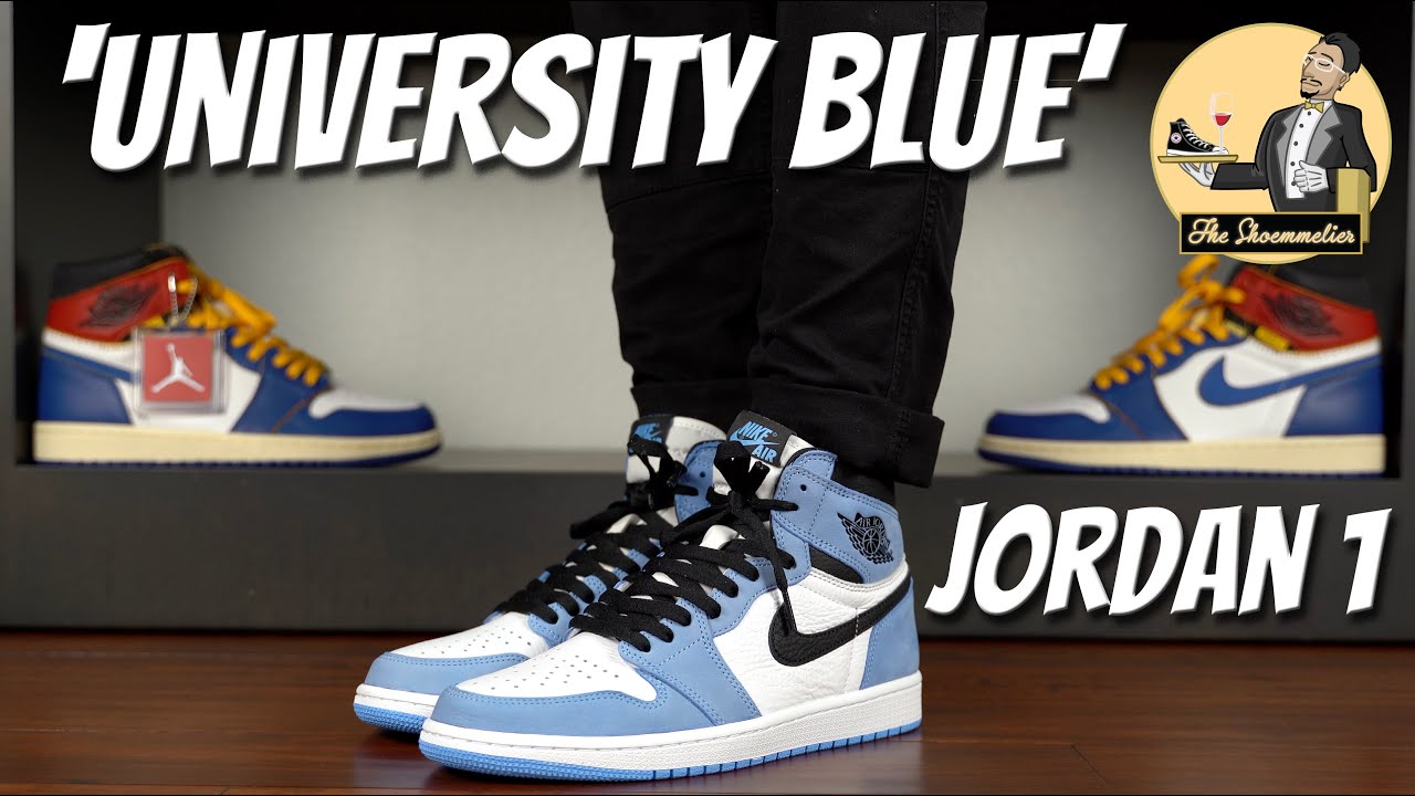 Nike Air Jordan 1 Retro High 'University Blue' • On-Feet & Overview