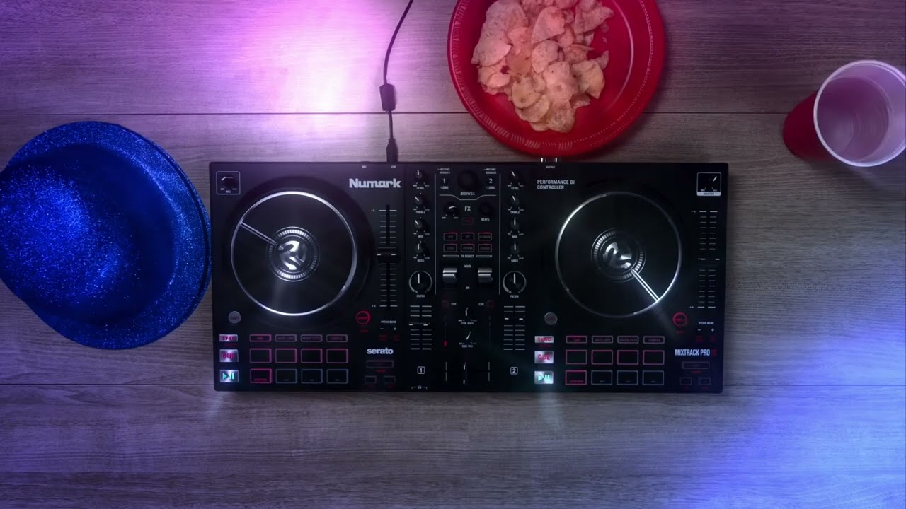 Controlador DJ Numark Mixtrack Pro FX