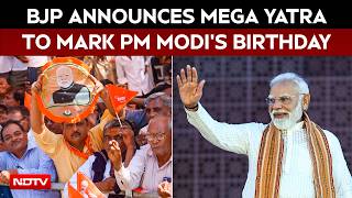 Vadnagar To Varanasi: BJPs Big Month-Long Outreach Yatra For PM Modis Birthday