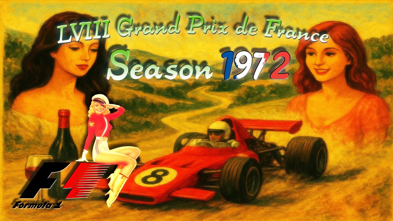 F1 Challenge VB 🇫🇷 France Grand Prix 1972 – Der Kampf auf Frankreichs gefährlichster Strecke!