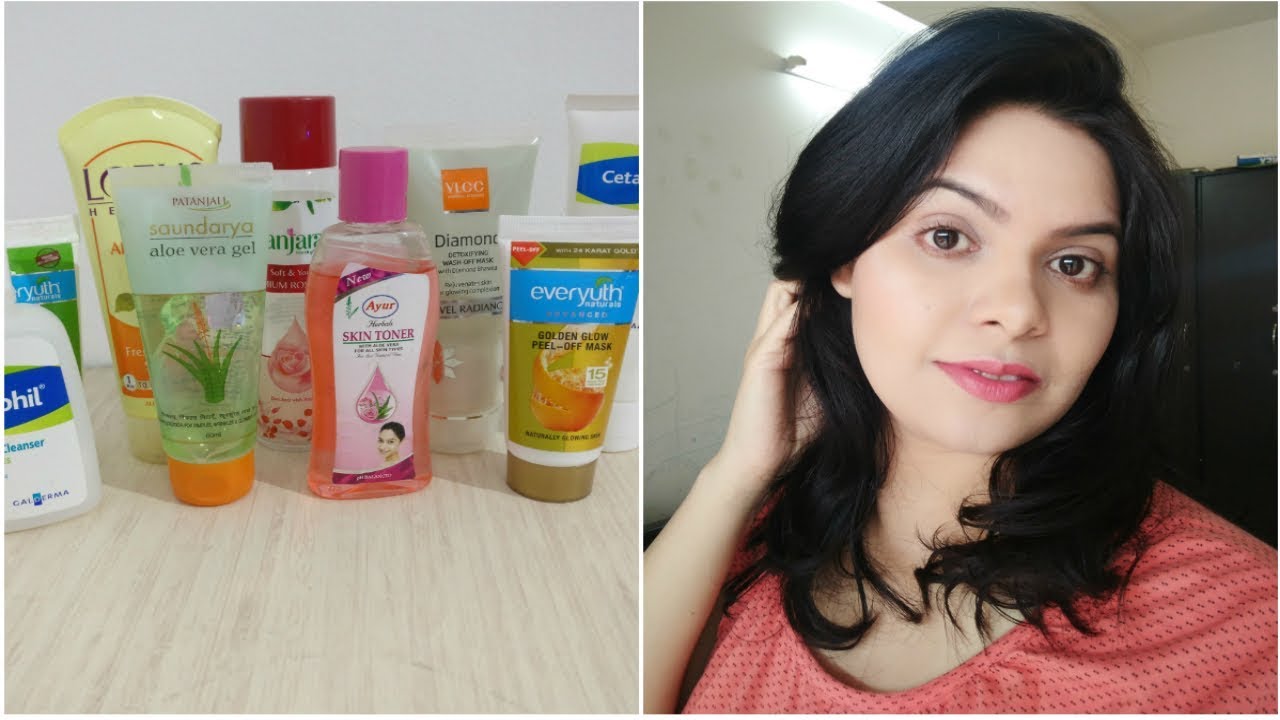 Best Budget Skin Care Product For Dry SkinBest Cleanser,toner,scrub,massage cream,face pack for