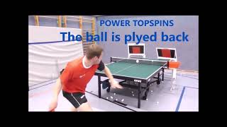 The Ball Is Played Back To You Like A Table Tennis Player