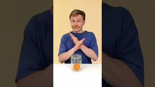 Sink Mandarin Challenge! 💧🍊 Don't Touch the Water!