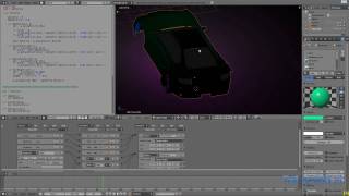 Blender 2.55 Racing Game - Setting Up the Car Part 3
