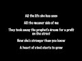 The Script Superheroes Lyrics On Screen mp3