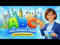 ABC Cities of the World Song 🌍 | A to Z Alphabet for Kids