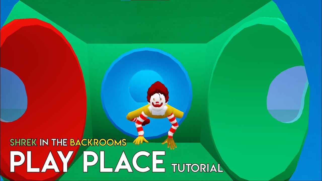 Level Fun Tutorial - Roblox Shrek In The Backrooms 