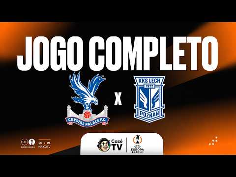 JOGO COMPLETO (SOM AMBIENTE): CRYSTAL PALACE X LECH POZNAŃ | EUROPA LEAGUE 26/27 | 1ª RODADA