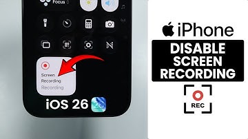 [iOS 26] How to Turn Off Screen Recording on ANY iPhone - Disable Screen Recording
