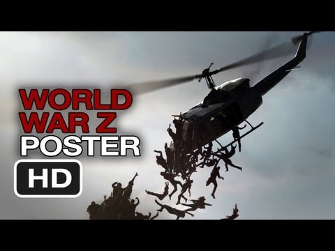 World War Z NEW POSTER (2013) Brad Pitt Movie HD