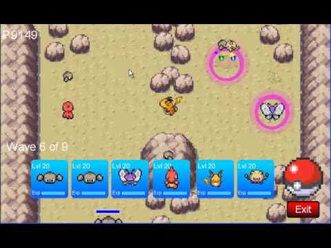 Pokémon Tower Defense: Challenge 3- Mt. Moon