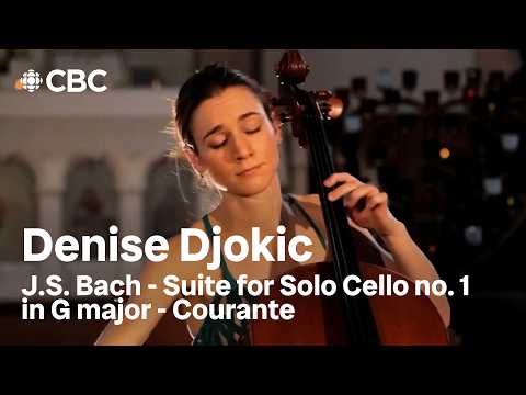 'J.S. Bach - Suite for Solo Cello no. 1 in G major - Courante' by Denise Djokic 'J.S. Bach - Suite for Solo Cello no. 1 in G major - Courante' by Denise Djokic