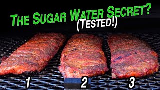 Ribs Experiment: Is the SECRET to Texas Style Ribs Simple Syrup?
