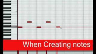 Reaper Piano Roll - create drum beat Reaper Piano Roll - create drum beat