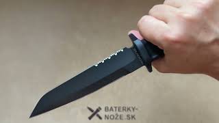 Extrema Ratio Col Moschin Black Versione Militare Con Doppia Affilatura