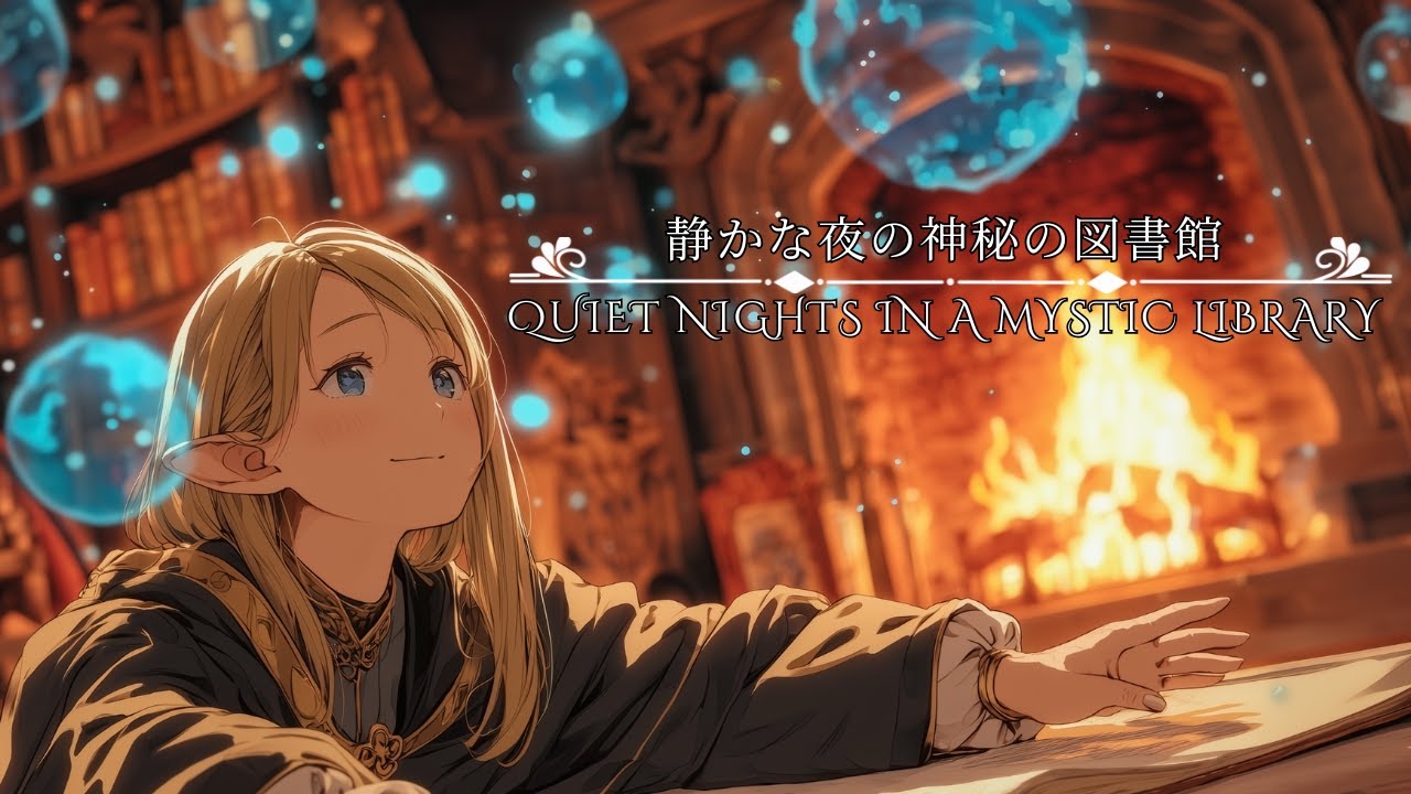 Тихие Ночи в Мистической Библиотеке | Фэнтезийная Кельтская Музыка для Сна и Спокойствия