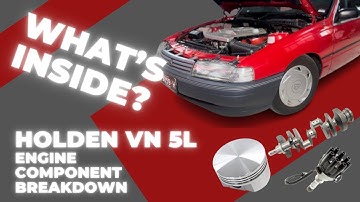 Engine Component Breakdown - Best Sounding Engine Ever | Holden VN Commodore