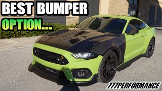 My 777Performance Mach 1 Bumper Came Out Insane On The Whipple Mustang New Headlights & Boost Cam?
