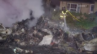 Small plane crashes into San Diego neighborhood, killing all three people on board