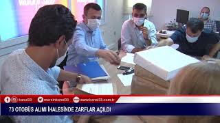 Büyükşehi̇ri̇n 73 Otobüs Alimi İhalesi̇ne 4 Yerli̇ Fi̇rma Tekli̇f Verdi̇