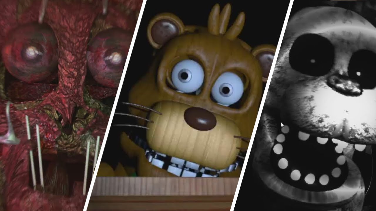 Los 3 fangames MÁS infravalorados de fnaf