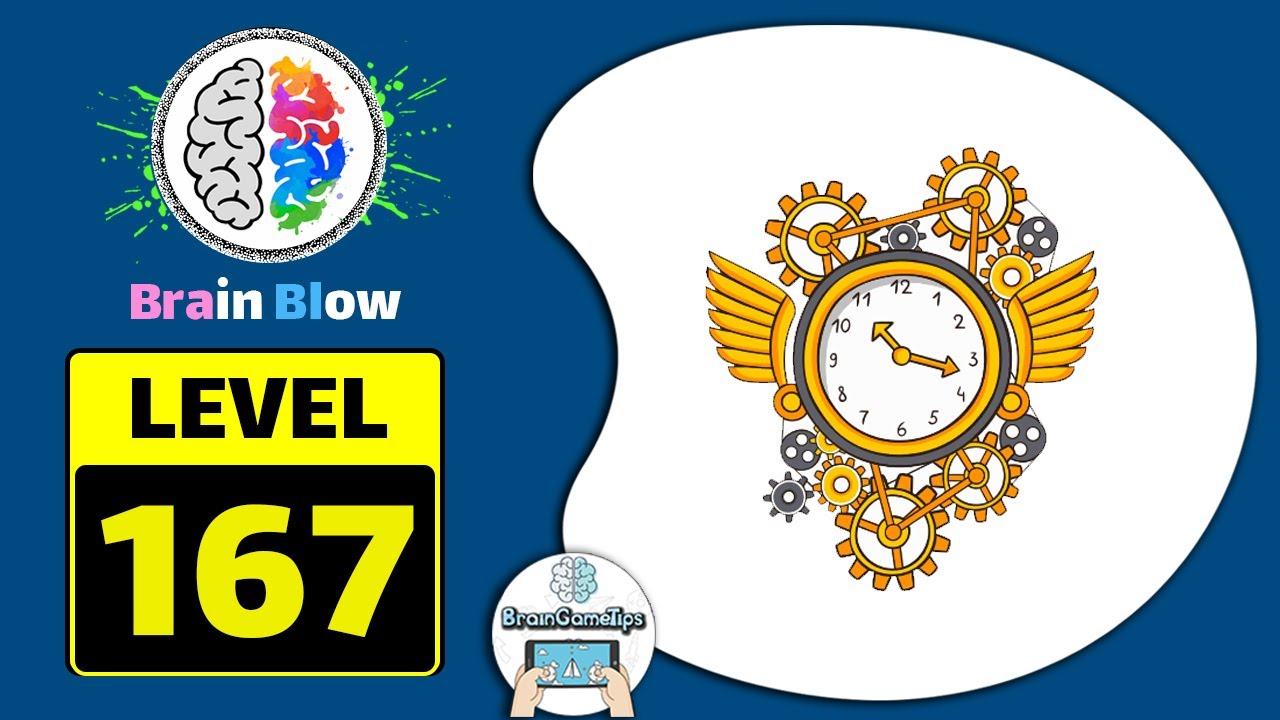 Brain Blow: Genius IQ Test - Level 167 The Clock Doesn't Go Answer