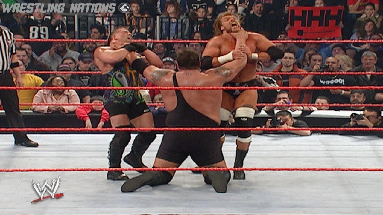 Triple H vs RVD vs Big Show Triple Threat Match on RAW - YouTube