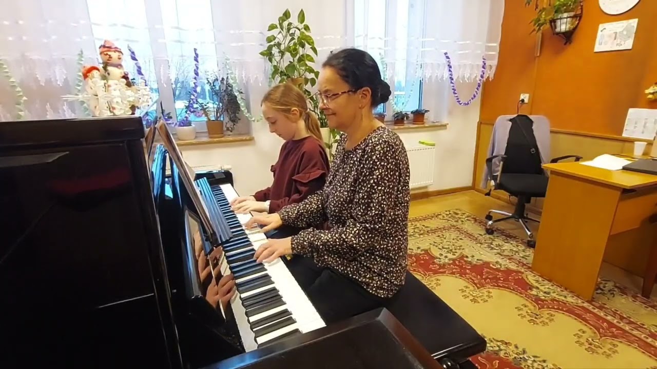 Reklama kolęd opracowanych przeze mnie na duet: początkujący uczeń z akompaniamentem nauczyciela 