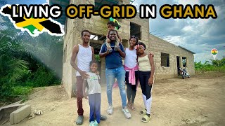 This Jamaican Family Left The UK For Ghana, They Own 2 Acres of Land And Living Off-Grid