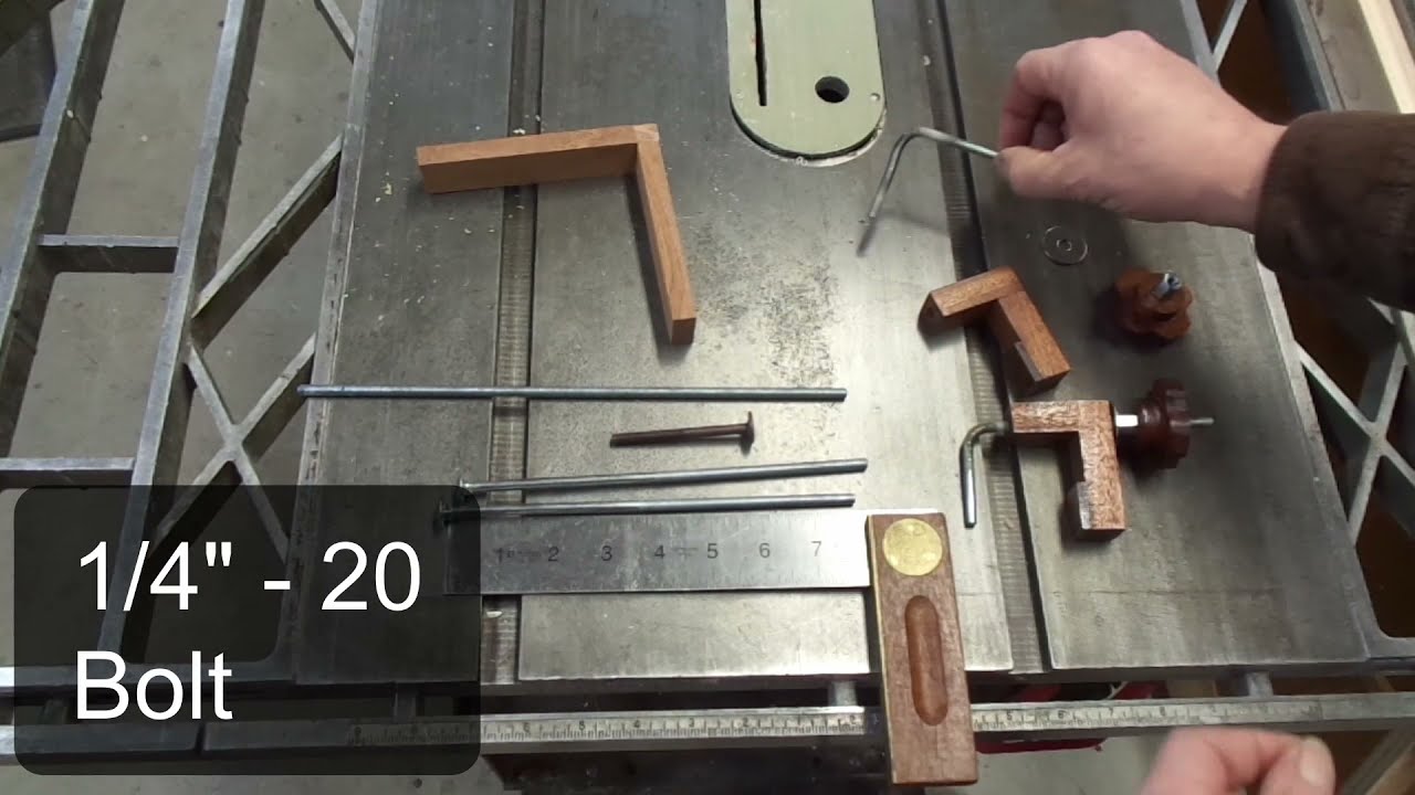 DIY Auxiliary Fence Clamps YouTube