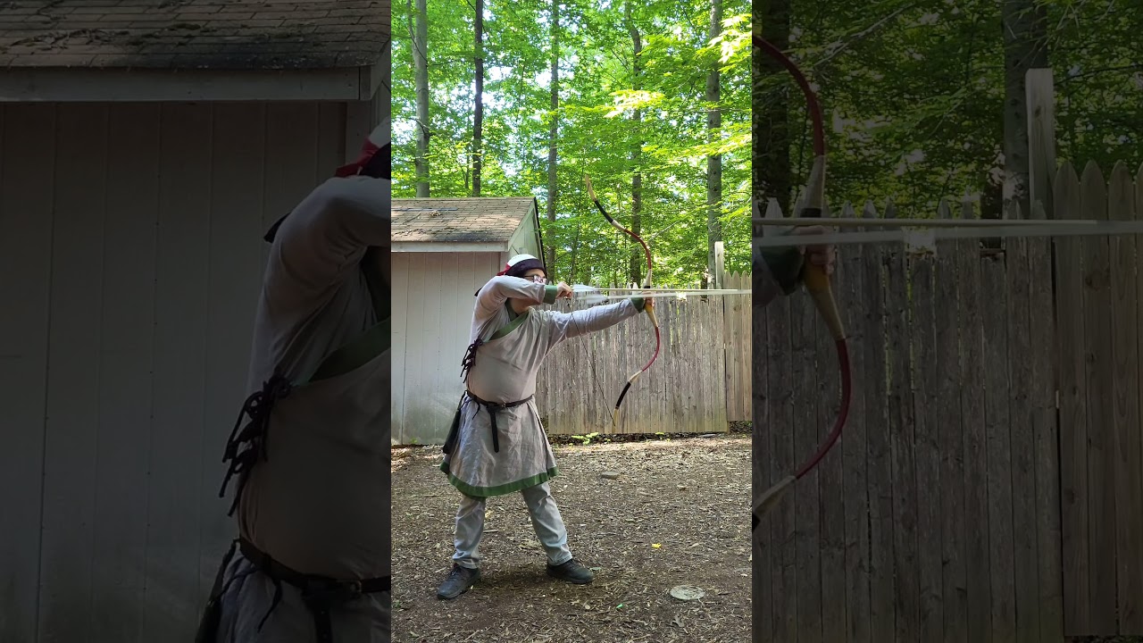 Archery Fail: Two arrows at once 