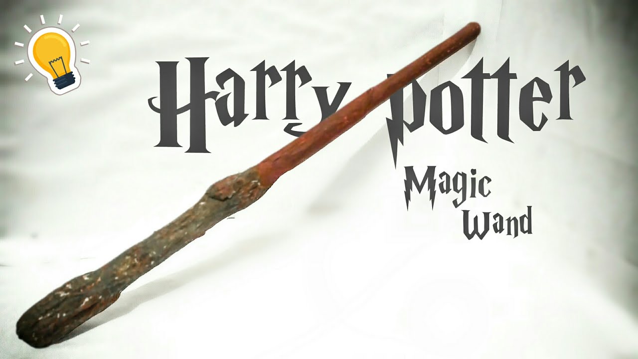How To Make Harry Potter Wand Out Of Paper AS Crafting Lab YouTube
