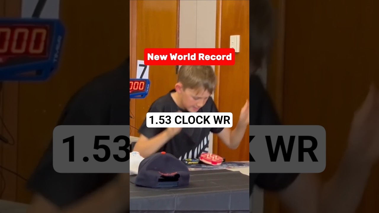 Nouveau Record du Monde au Rubik's Clock ! (1.53s single) 