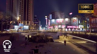 FHD Taiwan Night Walking (Big City Mall to Hsinchu Railway station)