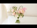 ♡母親節 Mini 韓式心型花束 ♡ mothers day mini Heart Shape Bouquet DIY