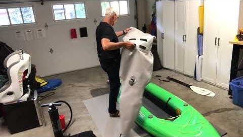Setting up Inflatable Star Kayak  720p30