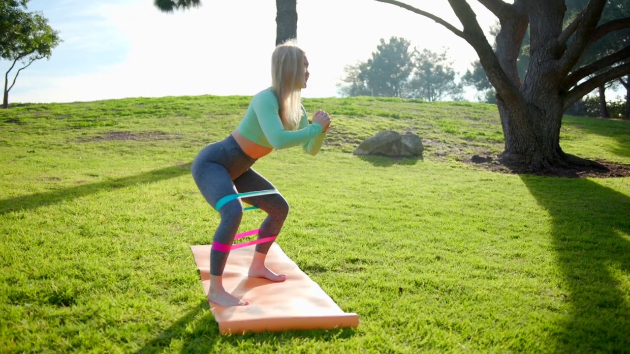 Full Body Exercise Booty Bands Home Workout Home Exercise Fitness