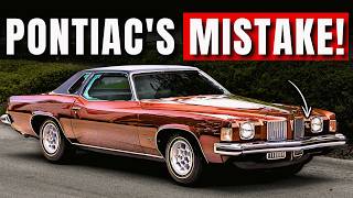 The Most Important Grand Prix Pontiac Ever Built Wasn't the One You Think ! |1973 Pontiac Grand Prix