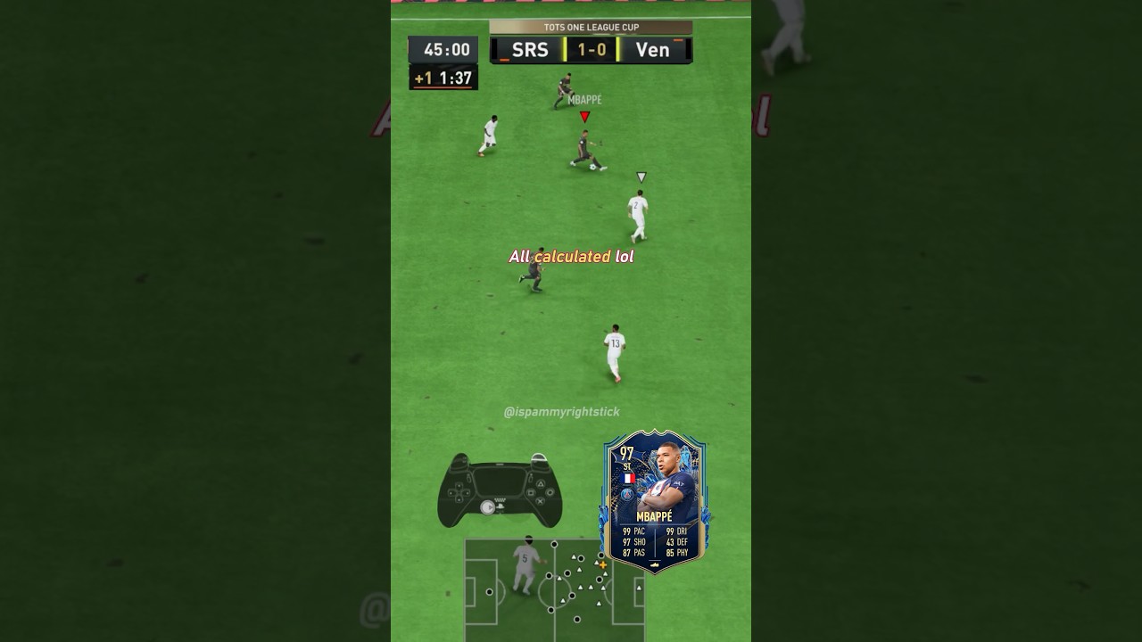 97 TOTS MBAPPE IS A WALKING GLITCH 