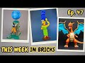 Nostalgic Characters in LEGO Form