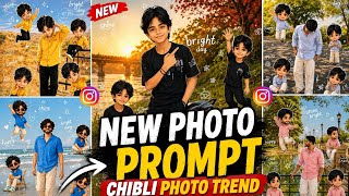  🤫 Instagram Trending Chibi AI Photo Editing | ChatGPT Viral Photo Edit Tutorial screenshot 3