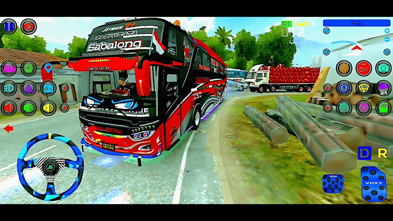 Bus Ab sabalong xhd rombak jb3 Dj Tante Holic Telolet Basuri 