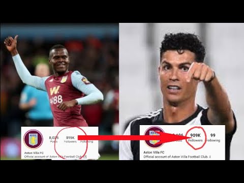 Instagram Ya Aston Villa Yakimbiwa Samatta Kama Ronaldo Alivyotimka Real Madrid Followers Watimka Youtube