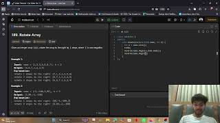 LeetCode 189. Rotate Array | Reverse Method | O(1) Space C++ Solution | Medium