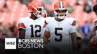 Who is Browns QB Dillon Gabriel, and could the Patriots see Shedeur Sanders in Week 8