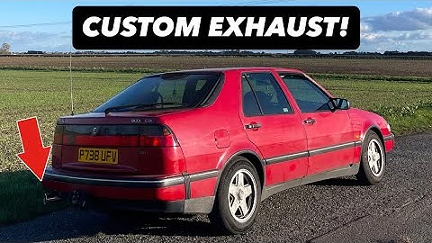 Making A CUSTOM EXHAUST For My New Saab 9000 Turbo!