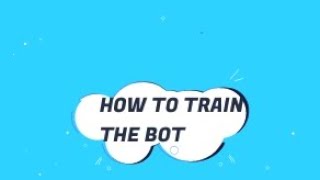 HOW TO TRAIN THE BOT-CONVERSATION AI IN GOHIGHLEVEL