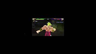 Dragon Ball Z: Budokai Tenkaichi 2, Trunks Burning Attack vs. Broly Omega Blaster