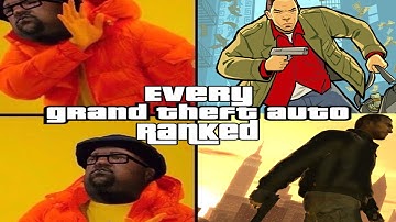 EVERY GTA RANKED (Worst to Best)